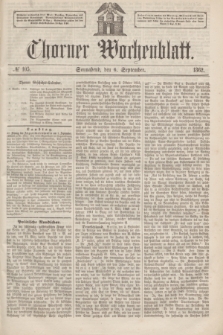 Thorner Wochenblatt. 1862, № 105 (6 September)