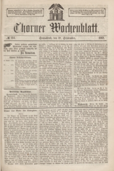 Thorner Wochenblatt. 1862, № 114 (27 September)