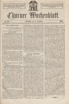 Thorner Wochenblatt. 1862, № 118 (7 October)