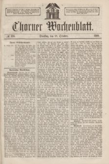 Thorner Wochenblatt. 1862, № 124 (21 October)