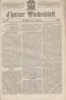 Thorner Wochenblatt. 1862, № 129 (1 November) + dod.