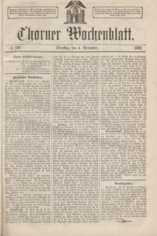 Thorner Wochenblatt. 1862, № 130 (4 November)