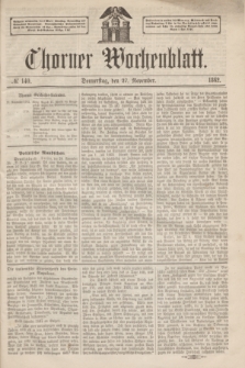 Thorner Wochenblatt. 1862, № 140 (27 November)