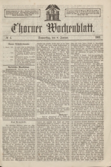 Thorner Wochenblatt. 1863, № 4 (8 Januar)