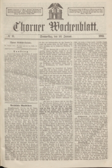 Thorner Wochenblatt. 1863, № 10 (22 Januar)