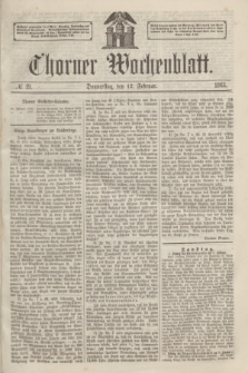 Thorner Wochenblatt. 1863, № 19 (12 Februar)