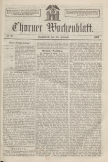 Thorner Wochenblatt. 1863, № 26 (28 Februar)