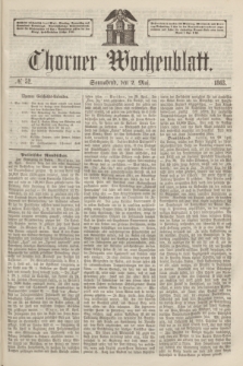 Thorner Wochenblatt. 1863, № 52 (2 Mai)