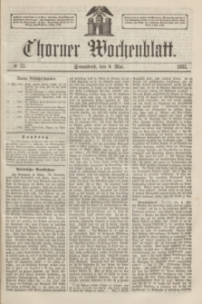 Thorner Wochenblatt. 1863, № 55 (9 Mai)