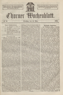 Thorner Wochenblatt. 1863, № 56 (12 Mai) + dod.