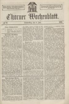 Thorner Wochenblatt. 1863, № 80 (9 Juli)