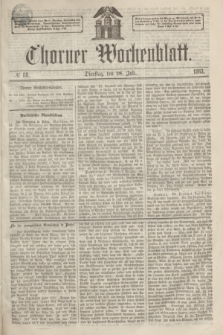 Thorner Wochenblatt. 1863, № 88 (28 Juli)