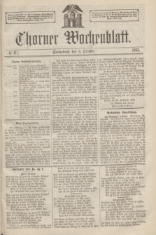 Thorner Wochenblatt. 1863, № 117 (3 October)