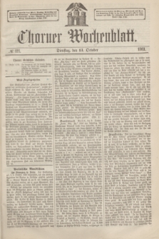 Thorner Wochenblatt. 1863, № 121 (13 October)