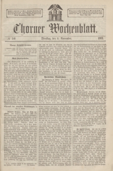Thorner Wochenblatt. 1863, № 130 (3 November) + dod.