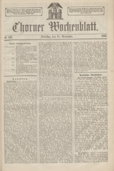 Thorner Wochenblatt. 1863, № 136 (17 November)