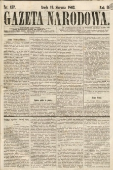 Gazeta Narodowa. 1863, nr 157