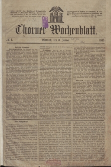Thorner Wochenblatt. 1866, № 1 (3 Januar) + dod.