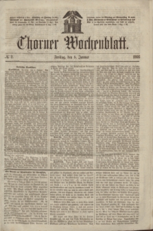 Thorner Wochenblatt. 1866, № 2 (5 Januar)