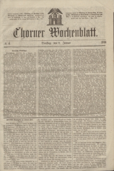 Thorner Wochenblatt. 1866, № 4 (9 Januar)