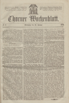 Thorner Wochenblatt. 1866, № 9 (17 Januar)