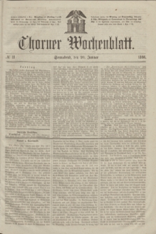 Thorner Wochenblatt. 1866, № 11 (20 Januar)