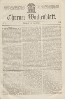 Thorner Wochenblatt. 1866, № 13 (24 Januar)