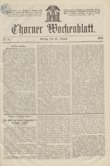 Thorner Wochenblatt. 1866, № 14 (26 Januar)