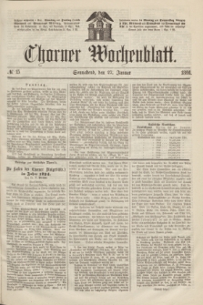 Thorner Wochenblatt. 1866, № 15 (27 Januar)