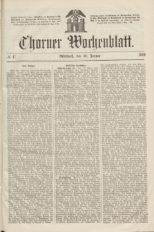 Thorner Wochenblatt. 1866, № 17 (31 Januar)