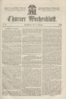 Thorner Wochenblatt. 1866, № 19 (3 Februar)