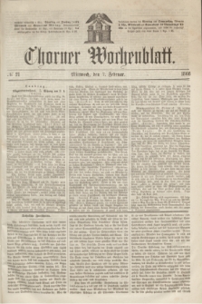 Thorner Wochenblatt. 1866, № 21 (7 Februar)