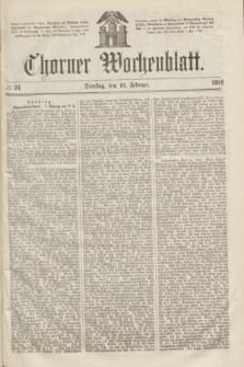 Thorner Wochenblatt. 1866, № 24 (13 Februar)