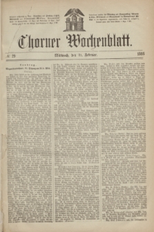 Thorner Wochenblatt. 1866, № 29 (21 Februar)