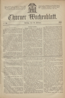 Thorner Wochenblatt. 1866, № 30 (23 Februar)
