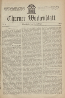 Thorner Wochenblatt. 1866, № 31 (24 Februar)