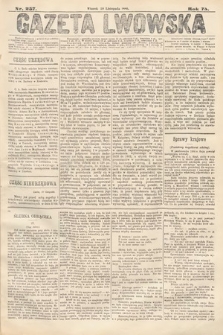 Gazeta Lwowska. 1885, nr 257