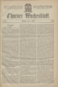 Thorner Wochenblatt. 1866, № 34 (2 März)