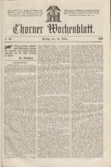 Thorner Wochenblatt. 1866, № 46 (23 März)