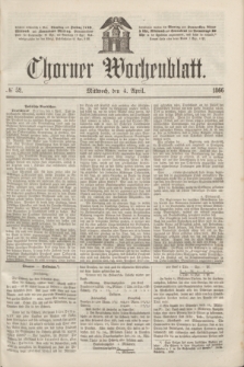 Thorner Wochenblatt. 1866, № 52 (4 April)