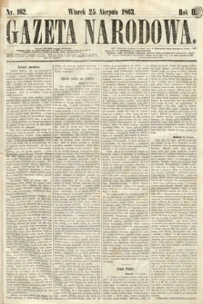 Gazeta Narodowa. 1863, nr 162