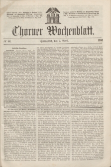 Thorner Wochenblatt. 1866, № 54 (7 April) + dod.