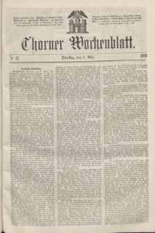 Thorner Wochenblatt. 1866, № 67 (1 Mai)