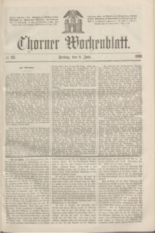 Thorner Wochenblatt. 1866, № 88 (8 Juni)