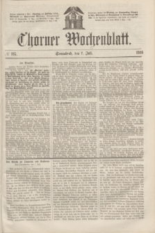 Thorner Wochenblatt. 1866, № 105 (7 Juli)