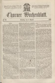 Thorner Wochenblatt. 1866, № 122 (7 August)