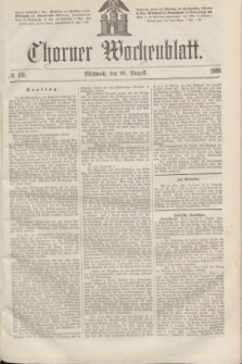 Thorner Wochenblatt. 1866, № 131 (22 August)