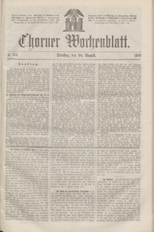 Thorner Wochenblatt. 1866, № 134 (28 August)