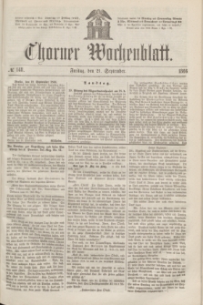 Thorner Wochenblatt. 1866, № 148 (21 September)