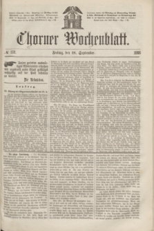 Thorner Wochenblatt. 1866, № 152 (28 September)